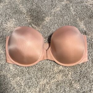 Victoria's Secret Light Tan Strapless Bra